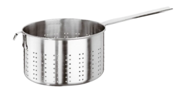 Passoire Paderno Satin Steel 18 cm avec Acier