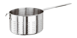 Colander Paderno Satin Steel 28 cm With Steel