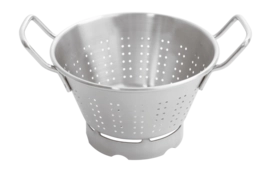 Sieb Paderno Satin Steel 24 cm mit Fuß