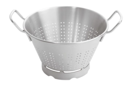 Sieb Paderno Satin Steel 28 cm mit Fuß