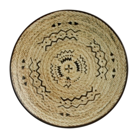 Assiette à Petit Déjeuner Arthur Krupp Porcelaine Tribal Mood Décor D 20 cm