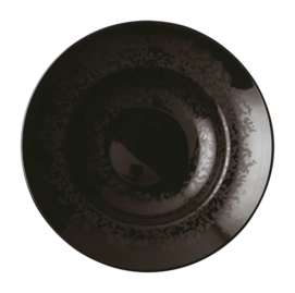 Assiette Plate Arthur Krupp Porcelaine Eclipse Night 29,5 cm