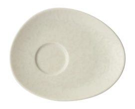 Soucoupe Arthur Krupp Porcelaine Eclipse Jour 13,5 x 11 cm