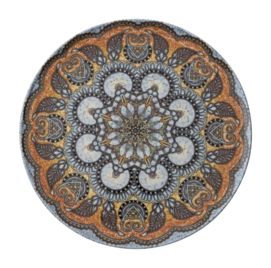 Dinner plate Arthur Krupp Porcelain Mandala B 32 cm