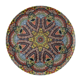 Essteller Arthur Krupp Porcelain Mandala C 32 cm