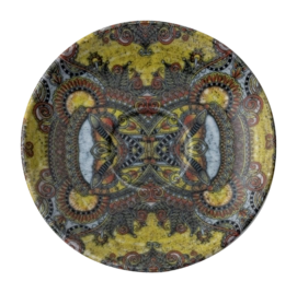 Soucoupe Arthur Krupp Porcelaine Mandala D 12 cm