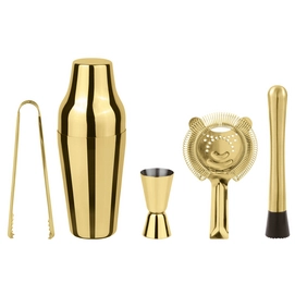 Cocktailset Paderno Parisian Mirror Gold (Set of 5)