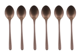Theelepel Sambonet Taste PVD Vintage Copper (6-delig)