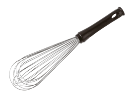 Whisk Paderno Series 12900 Pa+plus Black 45 cm 11 Wires