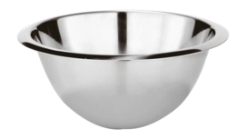Mixing Bowl Paderno Satin Steel 25 cm Spherical