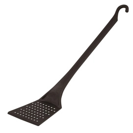 Spatula Paderno Series 12900 Pa+plus Black 10 cm Perforated