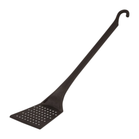 Spatula Paderno Series 12900 Pa+plus Black 12 cm Perforated