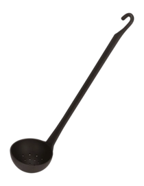 Sauce Ladle Paderno Series 12900 Pa+plus Black 6.5 cm Perforated