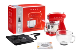 Keukenmachine Smeg SMF43RDEU 50s Style Rood
