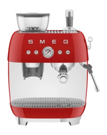 Espressomachine Smeg EGF03RDEU Rood