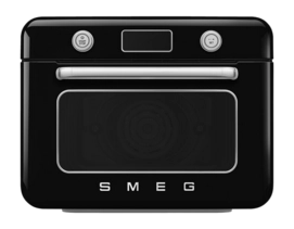 Dampfbackofen Smeg COF01BLEU 50s Style Black