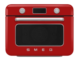 Dampfbackofen Smeg COF01RDEU 50s Style Red