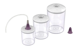 Set of Containers Espressions 0.75L + 1.5L + 3L + Bottle lid