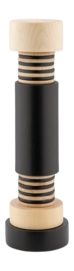 Salz- & Pfeffermühle Alessi Wood Pepper Mill Natural Black