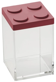 Opbergbox Omada Brickstore Red 1 L