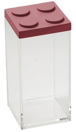 Opbergbox Hoog Omada Brickstore Red 1,5 L