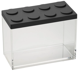 Storage Container Omada Brickstore Black 2 L 25