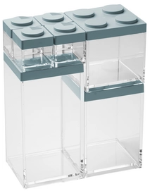 Opbergbox Omada Brickstore Hoog Sky Dust (7-Delig)