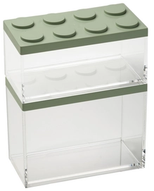 Opbergbox Omada Brickstore Sage Green (2-Delig)