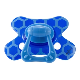 Fopspeen Difrax Natural 18+ M Hexa Blauw