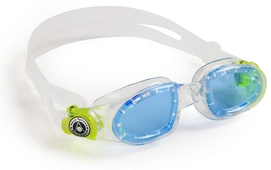 Schwimmbrille Aqua Sphere Moby getönte Linsen Kinder Blau/Grün