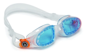 Zwembril Aqua Sphere Mako Blue Lens Clear Orange