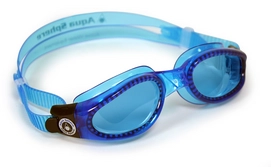 Schwimmbrille Aqua Sphere Kaiman Blaue Linsen Blaue