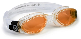Lunettes de Natation Aqua Sphere Kaiman Amber Lens Clear