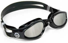 Schwimmbrille Aqua Sphere Kaiman Spiegel Linsen Schwarz S