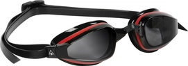 Schwimmbrille Aqua Sphere K180 Getönte Linsen Schwarz/Rot