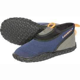 Wasserschuhe Aqua Sphere Beachwalker XP Junior Blau Orange-Schuhgröße 28 - 29