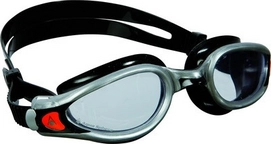 Schwimmbrille Aqua Sphere Kaiman EXO Clear Lens Silber Schwarz