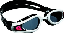 Lunettes de Natation Aqua Sphere Kaiman EXO Lady Dark Lens White Black