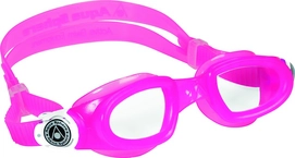 Lunettes de Natation Aqua Sphere Moby Clear Lens Kids Pink White