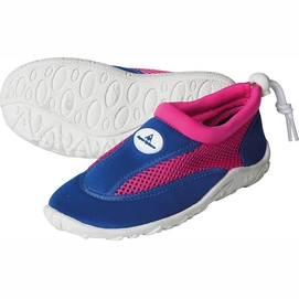 Badeschuhe Aqua Sphere Cancun Royal Blue Bright Pink Kinder-Schuhgröße 29