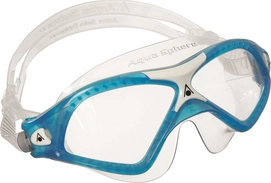 Schwimmbrille Aqua Sphere Seal XP 2 Transparente Linsen Aqua White