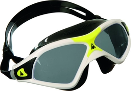Schwimmbrille Aqua Sphere Seal XP 2 getönte Linsen Weiß Gelb