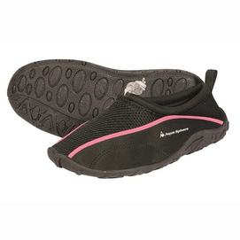 Badeschuhe Aqua Sphere Lisbona Schwarz Bright Pink Damen-Schuhgröße 42
