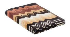 Hand Towel Missoni Giacomo Black Multi-coloured (40 x 70 cm)