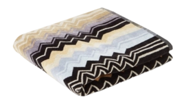 Handtuch Missoni Giacomo Black Multicolor (70 x 115 cm)