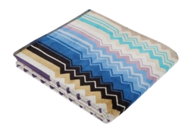 Badetuch Missoni Giacomo Turquoise Multicolor (100 x 150 cm)