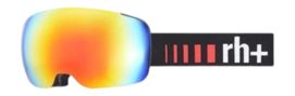 Ski Goggles RH+ Unisex Gotha Matt Black / Lens Revo Red / Frame Black-Red-White