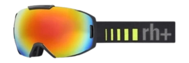 Skibril RH+ Unisex Olympo Matt Black / Lens Revo Red / El Black-Acid Green-Grey