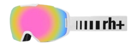 Ski Goggles RH+ Unisex Olympo Matt White / Lens Revo Pink / Frame White-Black