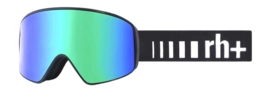 Ski Goggles RH+ Unisex Logo Evo Matte Black / Lens Full Revo Green / The Black-White